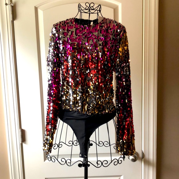 Tops - Sequin bodysuit